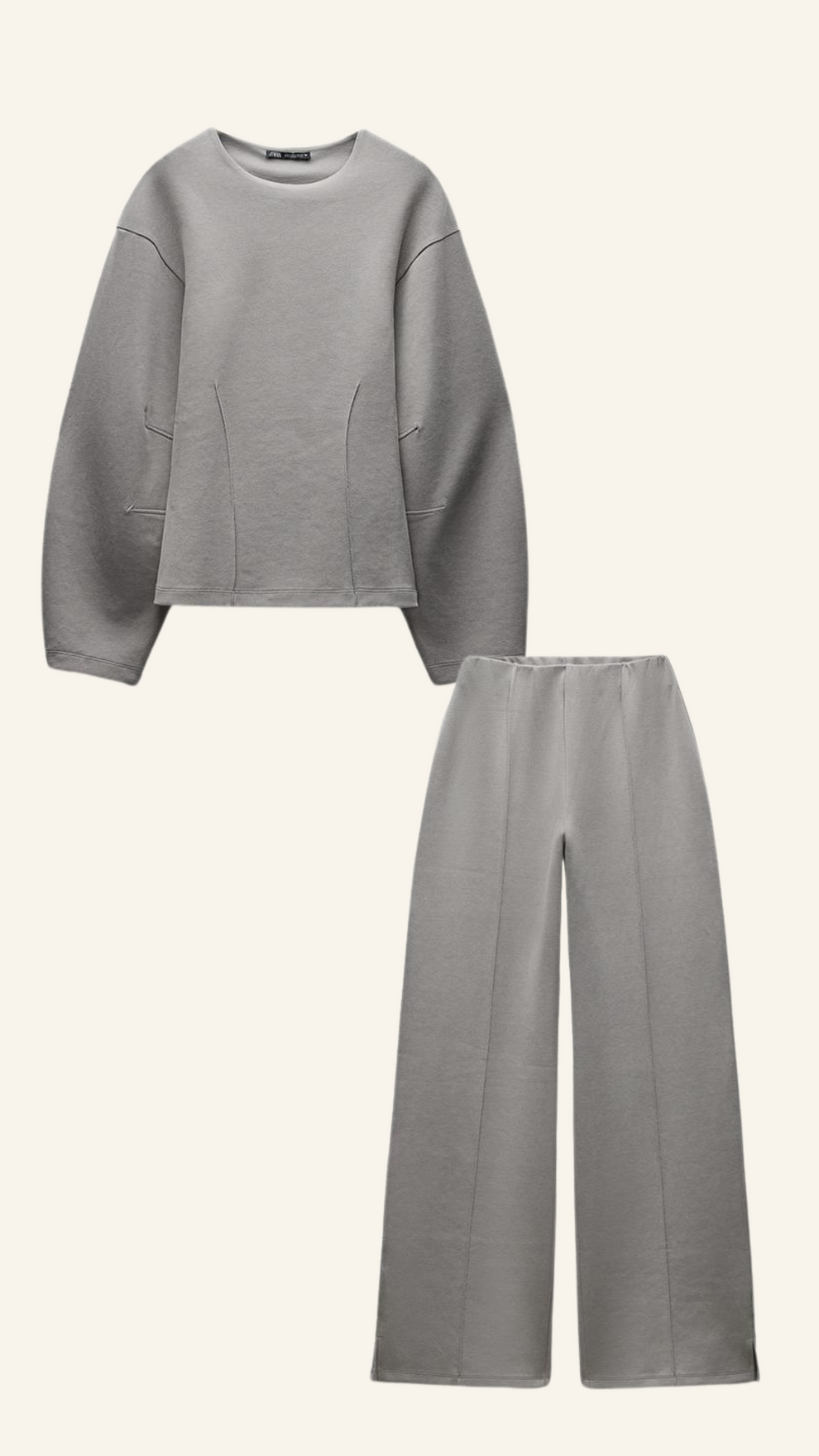 Image of Margrethe | Dame Wide Leg Todelt Sæt