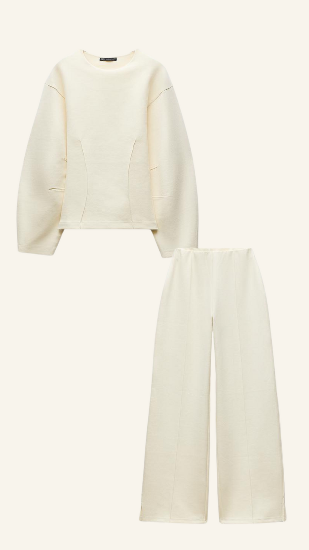 Image of Margrethe | Dame Wide Leg Todelt Sæt