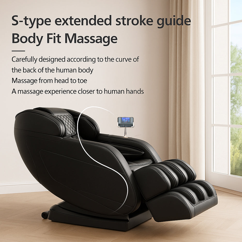 Massage Stol 8D - Zero Gravity og Varmebehandling - Model S9