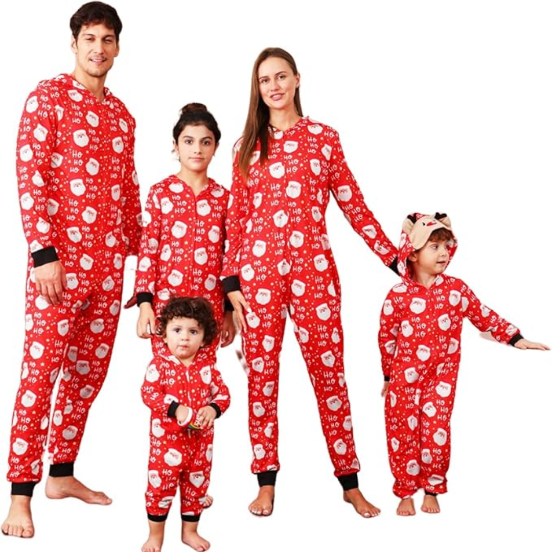 Matchende julepyjamas til hele familien