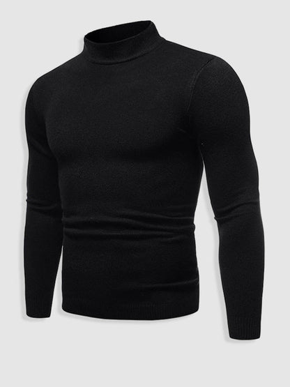 Sofiane | Pull à Col Roulé Slim Fit Homme - Image 1