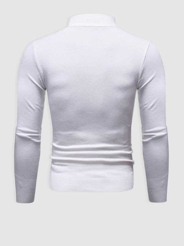 Sofiane | Pull à Col Roulé Slim Fit Homme - Image 4