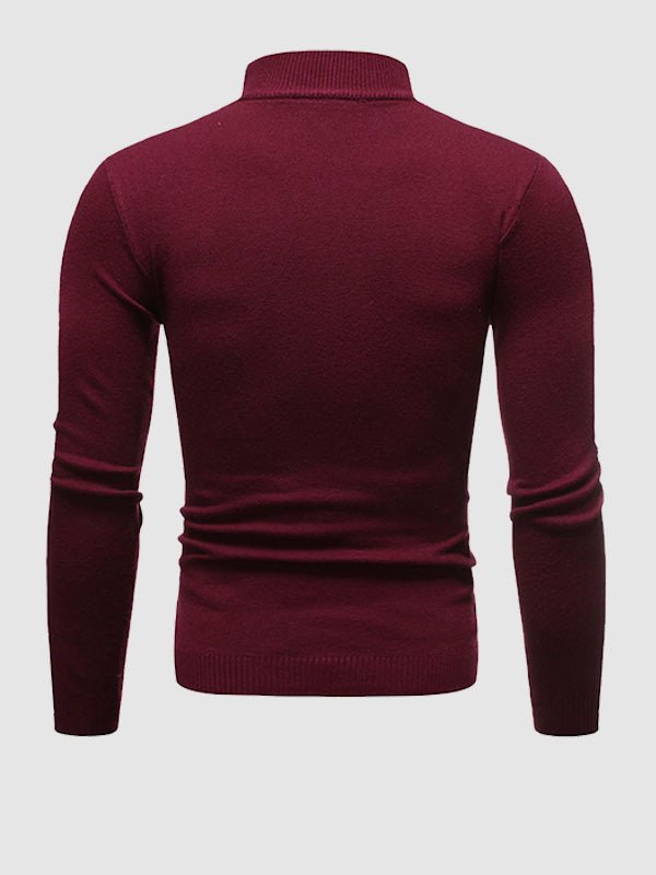Sofiane | Pull à Col Roulé Slim Fit Homme - Image 8