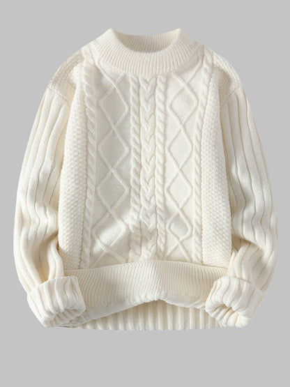 Yannick | Pull Homme Col Rond Tricot Câble - Image 6
