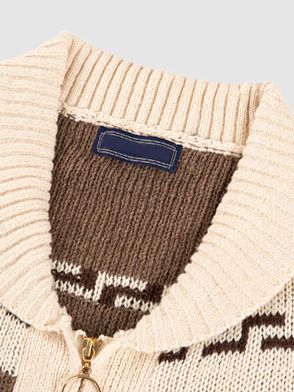 Rudy | Cardigan Homme Col Châle Entièrement Zippé - Image 6