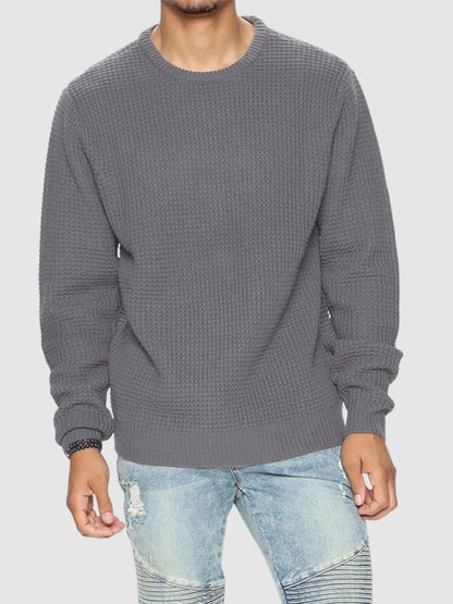 Ethan | Pull ample à col rond pour homme - Image 11