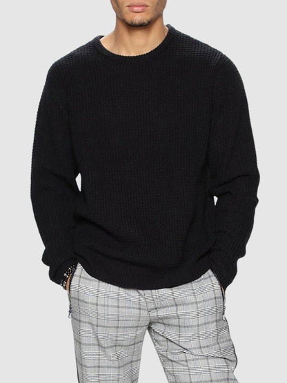 Ethan | Pull ample à col rond pour homme - Image 3