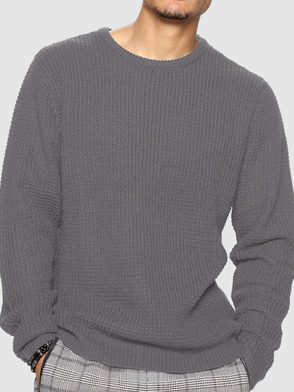 Ethan | Pull ample à col rond pour homme - Image 9