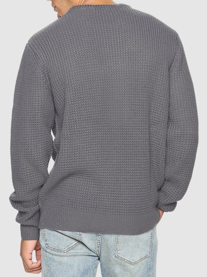 Ethan | Pull ample à col rond pour homme - Image 12
