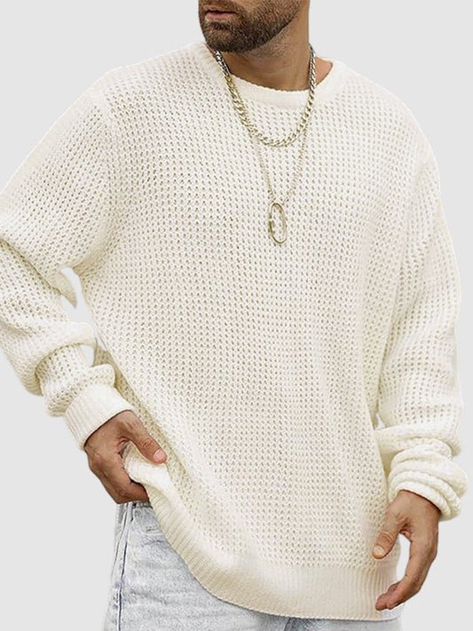 Ethan | Pull ample à col rond pour homme - Image 1