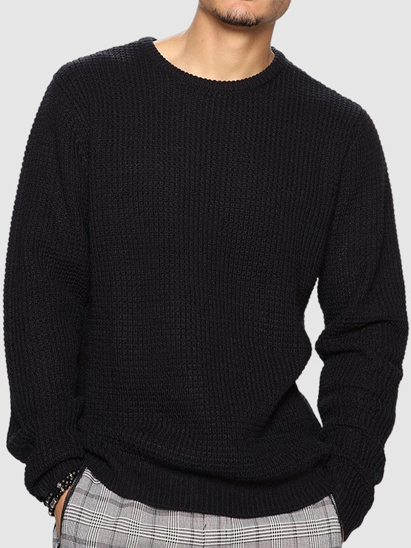 Ethan | Pull ample à col rond pour homme - Image 2