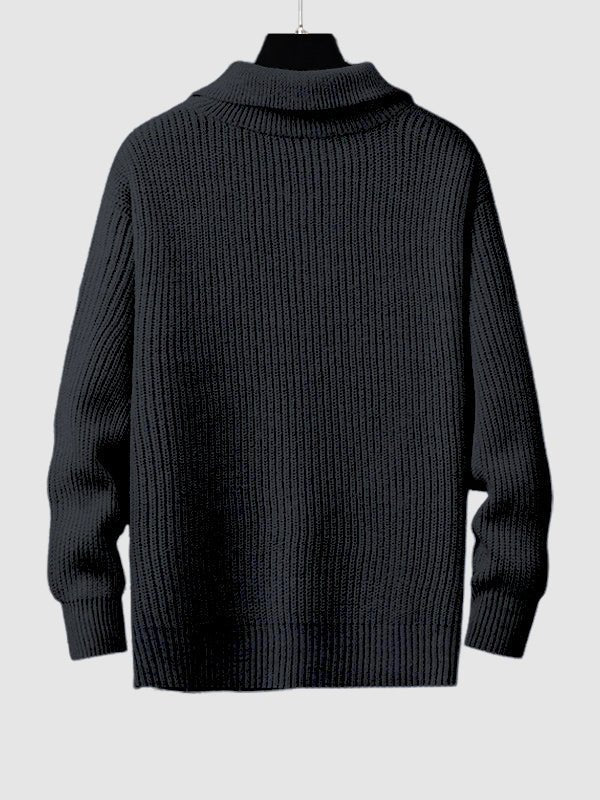 Aurel | Pull Homme Tricot Zippé Mi-longueur - Image 9