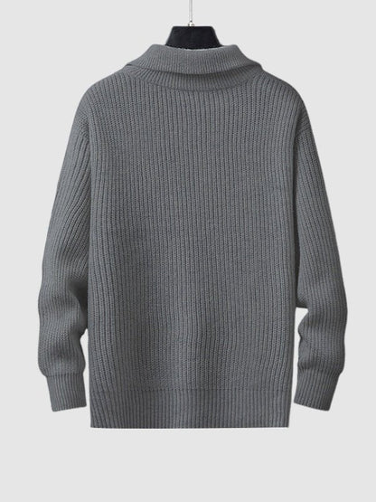 Aurel | Pull Homme Tricot Zippé Mi-longueur - Image 15