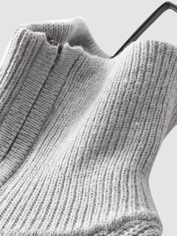 Aurel | Pull Homme Tricot Zippé Mi-longueur - Image 4