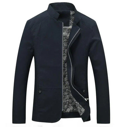François | Veste Décontractée Homme à Col Mao - Image 4