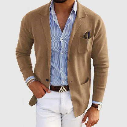 Rayan | Blazer Tricot Boutonné Homme - Image 3