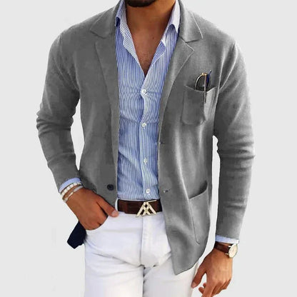 Rayan | Blazer Tricot Boutonné Homme - Image 2