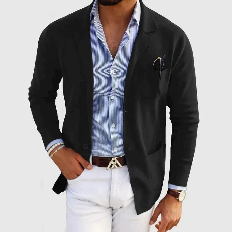 Rayan | Blazer Tricot Boutonné Homme - Image 6