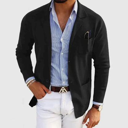 Rayan | Blazer Tricot Boutonné Homme - Image 6
