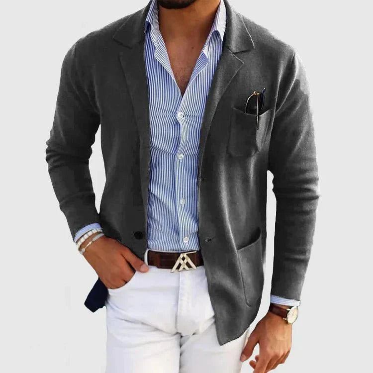 Rayan | Blazer Tricot Boutonné Homme - Image 7