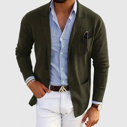 Rayan | Blazer Tricot Boutonné Homme - Image 5