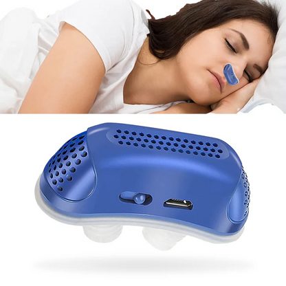 Micro CPAP Maskine til Rejse & Snorken - Medicinsk Silikone