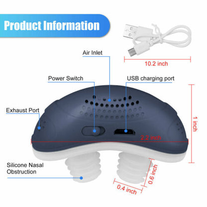 Micro CPAP Søvnapnø Enhed - Anti-Snorken