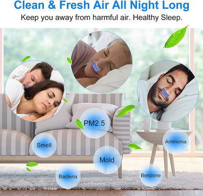 Micro CPAP Søvnapnø Enhed - Anti-Snorken