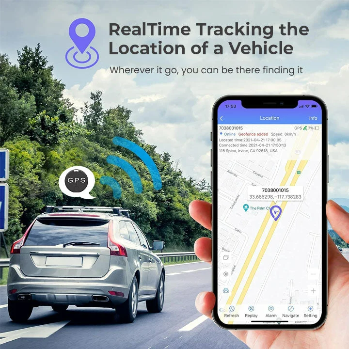 MicroMag Tracker | Mini Magnetisk GPS Tracker