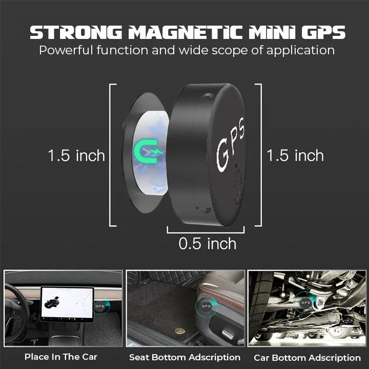 MicroMag Tracker | Mini Magnetisk GPS Tracker