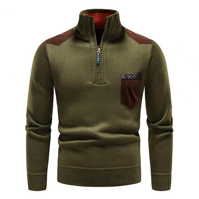 Lilian | Pull Homme Col Montant Demi-Zip - Image 4