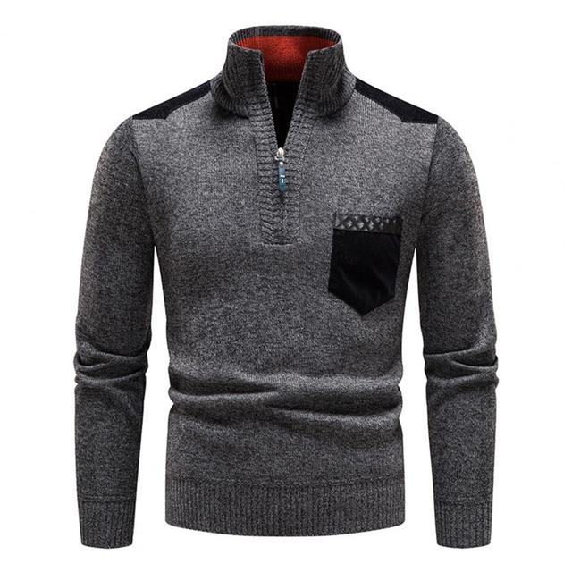 Lilian | Pull Homme Col Montant Demi-Zip - Image 6