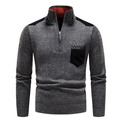 Lilian | Pull Homme Col Montant Demi-Zip - Image 6