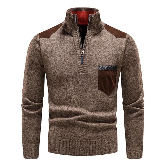 Lilian | Pull Homme Col Montant Demi-Zip - Image 5