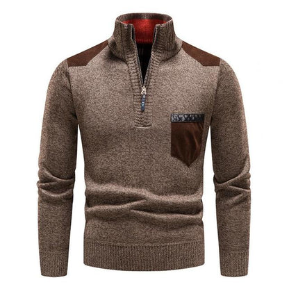 Lilian | Pull Homme Col Montant Demi-Zip - Image 5