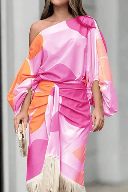 Léonie | Ensemble duo imprimé Lila pour un style chic - Image 12