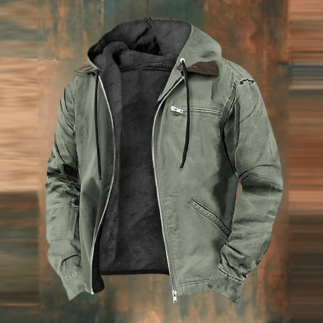 Rodolphe | Veste Homme à Capuche Zippée Intégrale - Image 4