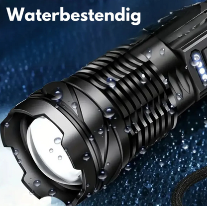 Militær Lommelygte - 5000 Lumen & Vandtæt