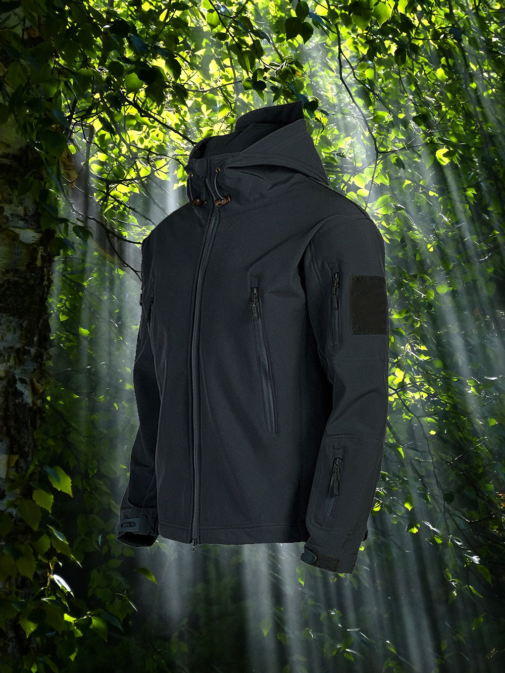 Serge | Veste Tactique à Capuche pour Homme - Image 7