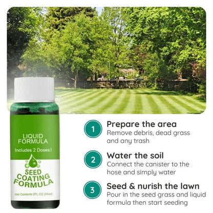 Miljøvenlig Plænesæd Spray til Perfekt Græs Vækst