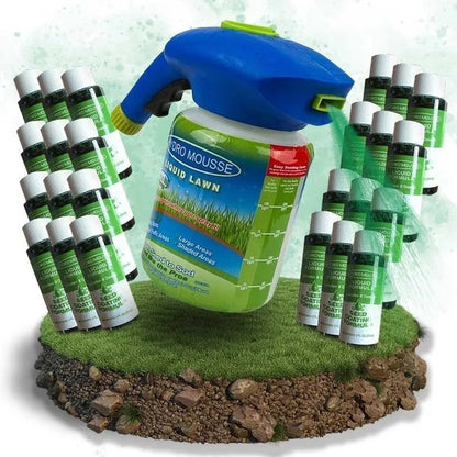Miljøvenlig Plænesæd Spray til Perfekt Græs Vækst