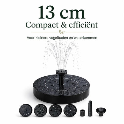 Miljøvenlig springvand til bassiner og damme med vores Solar Oasis™
