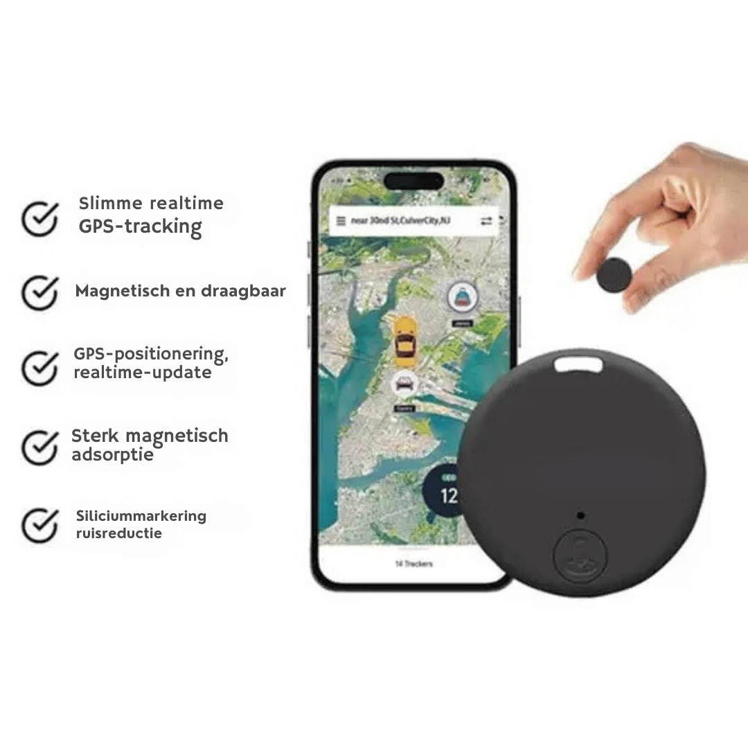 Mini GPS Locator TrackMate | Kraftfuld Sporing Uden Abonnement