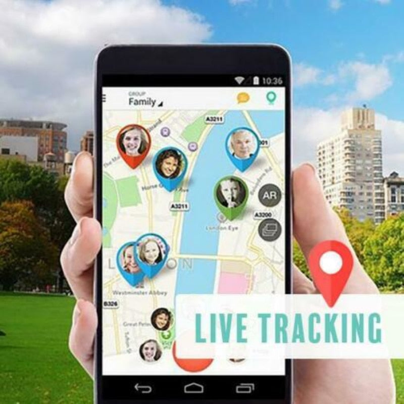 Mini GPS Tracker til Børn - Sikkerhed på Farten