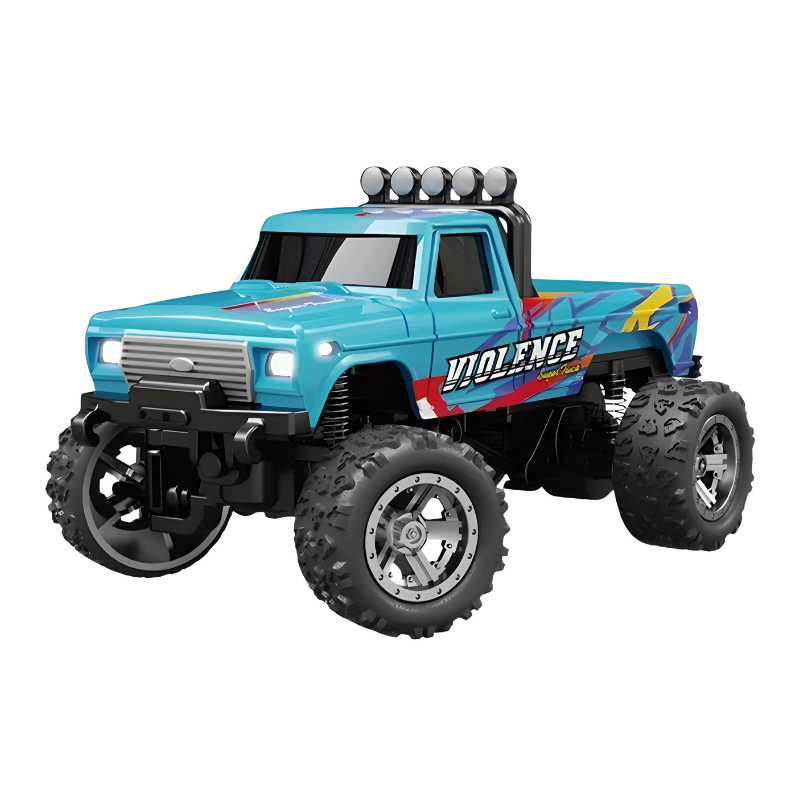 Mini RC Monster Truck med LED Lys
