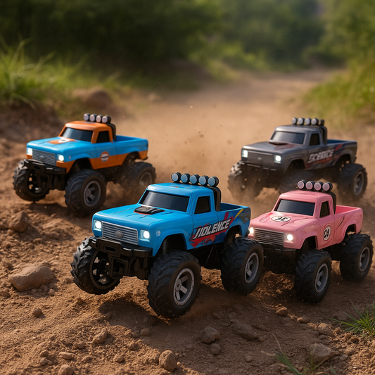 Mini RC Monster Truck med LED Lys