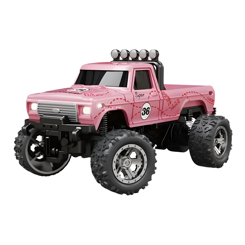 Mini RC Monster Truck med LED Lys