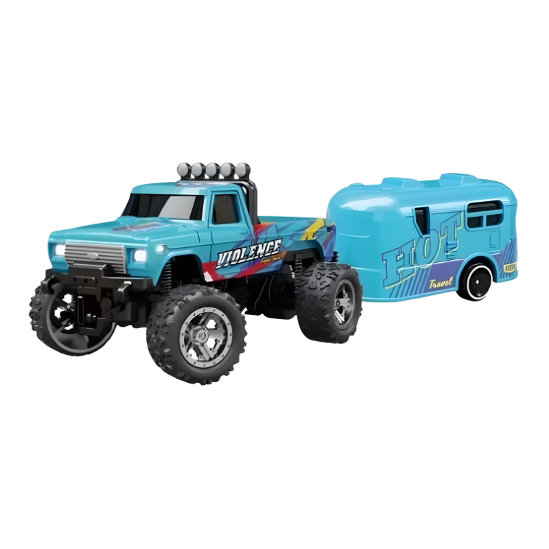 Mini RC Monster Truck med LED Lys