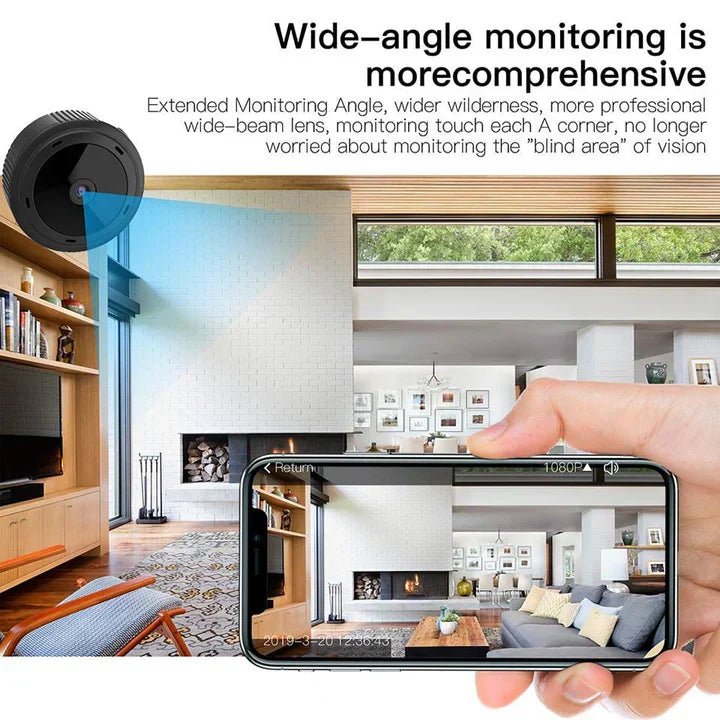 Mini WiFi Kamera - Hjemmesikkerhed