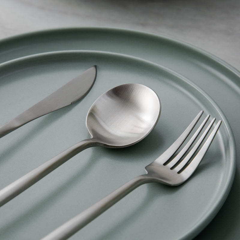Minimalistisk Bestik – Høj Kvalitet Rustfrit Stål | Elegant Design